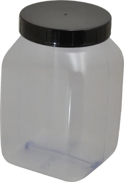 1,000 to 4,999 mL Polyvinylchloride Wide-Mouth Bottle: 4.3