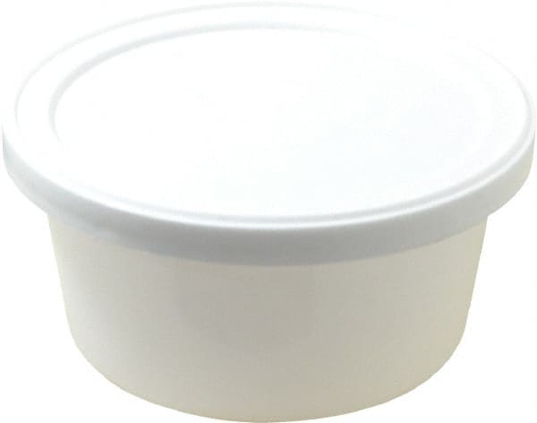 Less than 8 oz Polyethylene Disposable Container: 3.2