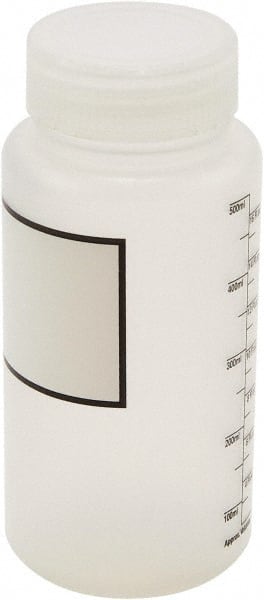 100 to 999 mL Polyethylene Wide-Mouth Bottle: 3