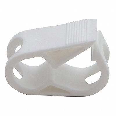 Clamp PP White PK100 MPN:670705