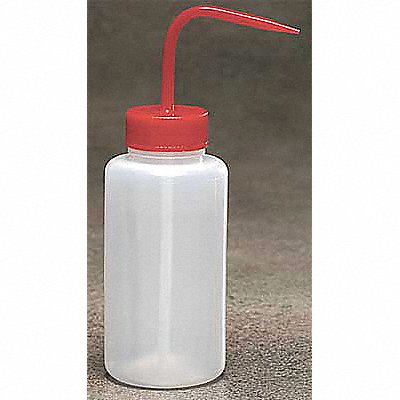 Wash Bottle 250mL Std Spout Plastic PK5 MPN:3UUN3