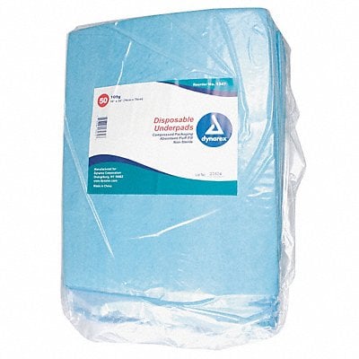 Disposable Underpads 30x30In 105 g PK100 MPN:1347