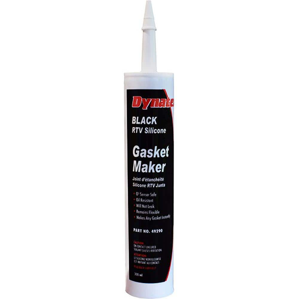 Caulk & Sealants, Chemical Type: RTV Silicone , Container Type: Cartridge , Color: Black , Material Application: Metal  MPN:143393