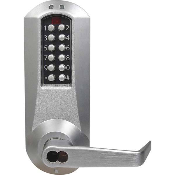 Lever Locksets, Type: Entrance, Door Thickness: 1-3/4, Key Type: Keyless, Back Set: 2-3/4, For Use With: Commercial Doors, Finish/Coating: Satin Chrome MPN:E5031SWL-626-41