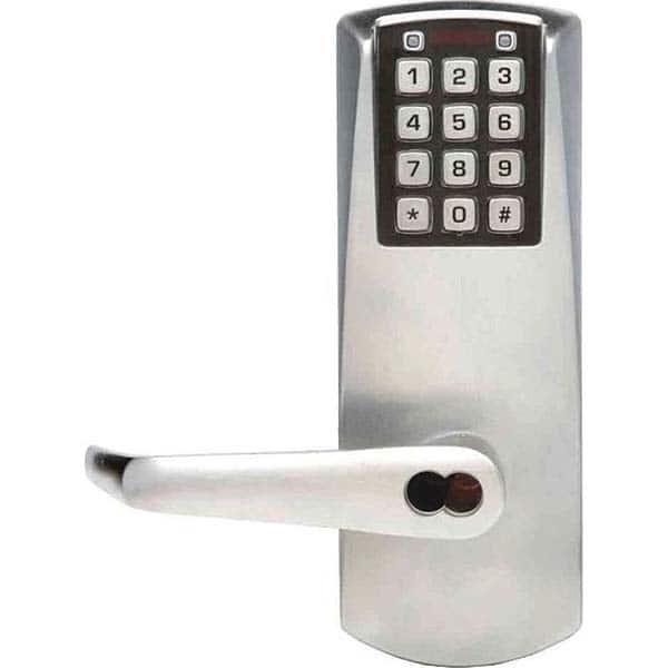 Lever Locksets, Type: Entrance, Door Thickness: 1-3/4, Back Set: 2-3/4, For Use With: Commercial Doors, Finish/Coating: Satin Chrome, Material: Steel MPN:P2066BLL-626-41