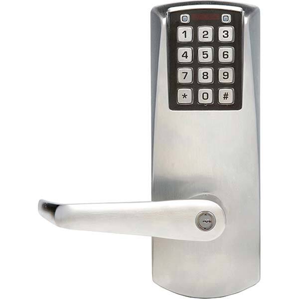 Lever Locksets, Type: Entrance, Door Thickness: 1-3/4, Back Set: 2-3/4, For Use With: Commercial Doors, Finish/Coating: Satin Chrome, Material: Steel MPN:P2066XSLL-626-4