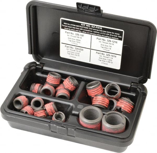 Thread Repair Kit: 1-14, Self-Locking MPN:EZ-F816