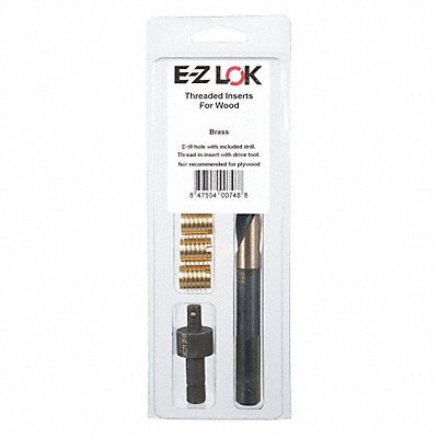 Thread Insert Kit Brass Size M5 x 0.8 MPN:EZ-400-M5