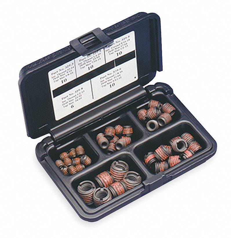 Thread Repair Kit Heavy Wall UNC 46 Pcs MPN:EZ-C108