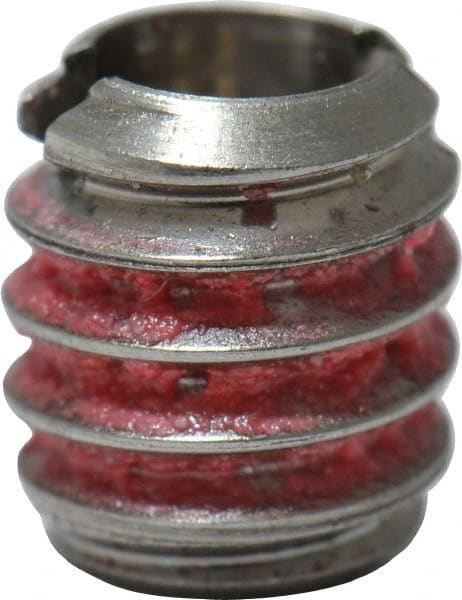 Thread Locking Insert: #6-32 Internal Thread, 1/4-20 External Thread, UNC, 9/32