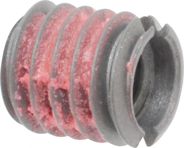 Thread Locking Insert: M6 x 1 Internal Thread, 3/8-16 External Thread, Metric Coarse & Metric Fine, 13/32