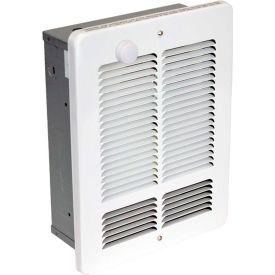 King Forced Air Wall Heater With Built-In Single Pole Thermostat W2420-T-W 2000W 240V WHT W2420-T-W