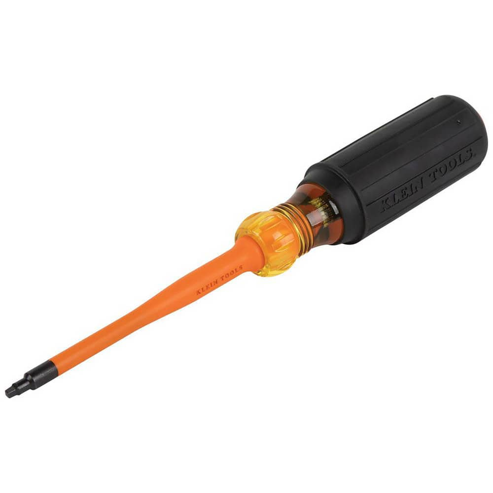 Precision & Specialty Screwdrivers, Tool Type: Square Recess Screwdriver, Slim Drive Screwdriver , Blade Length: 4 , Overall Length: 8.31 , Shaft Length: 4in  MPN:6984INS