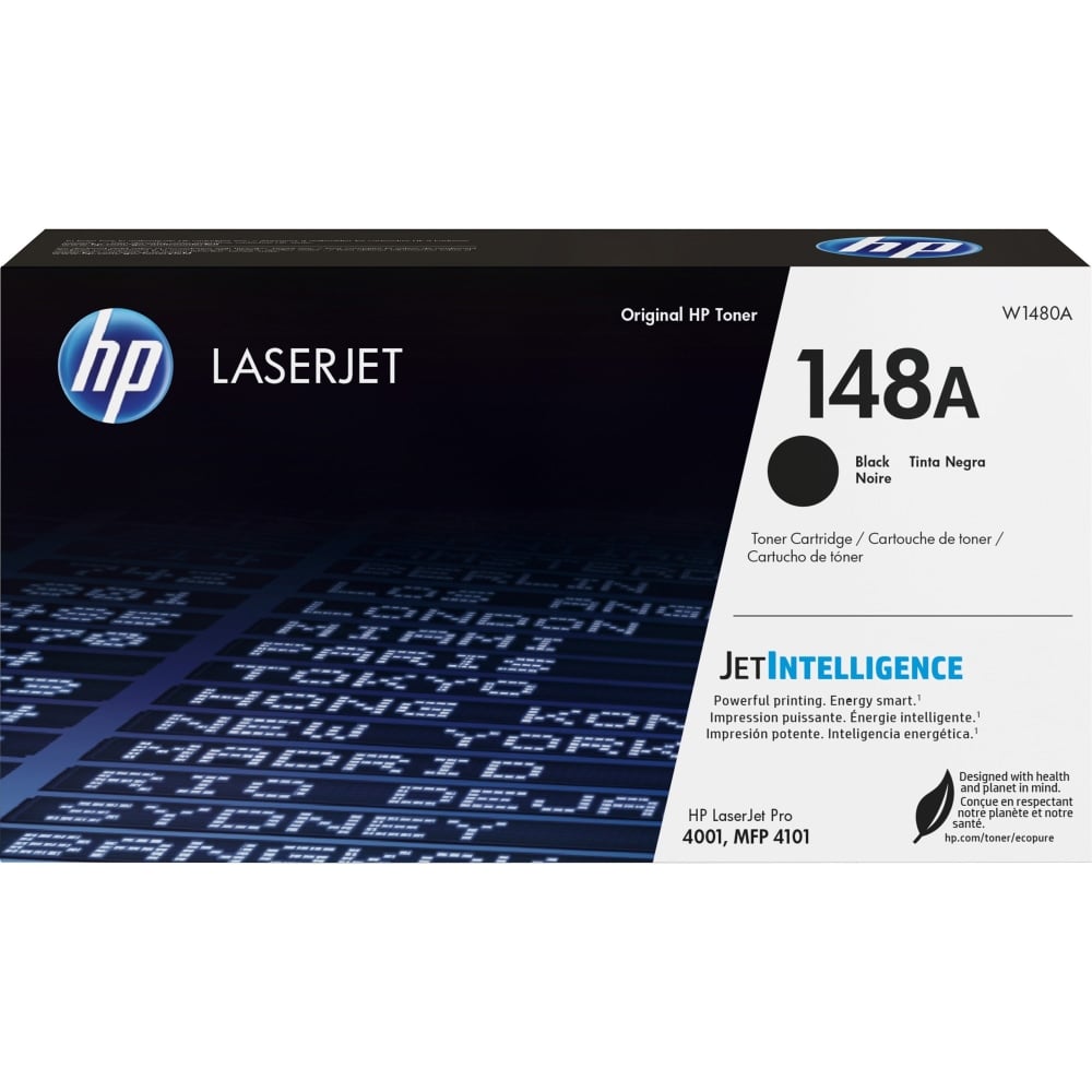 HP 148A Black Toner Cartridge, W1480A MPN:W1480A