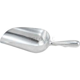 Winco AS-5 Utility Scoop 5 oz Aluminum Sure Grip Handle - Pkg Qty 12 AS-5