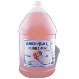 Snow Cone Syrups - Bubble Gum - Pkg Qty 4 72008CS