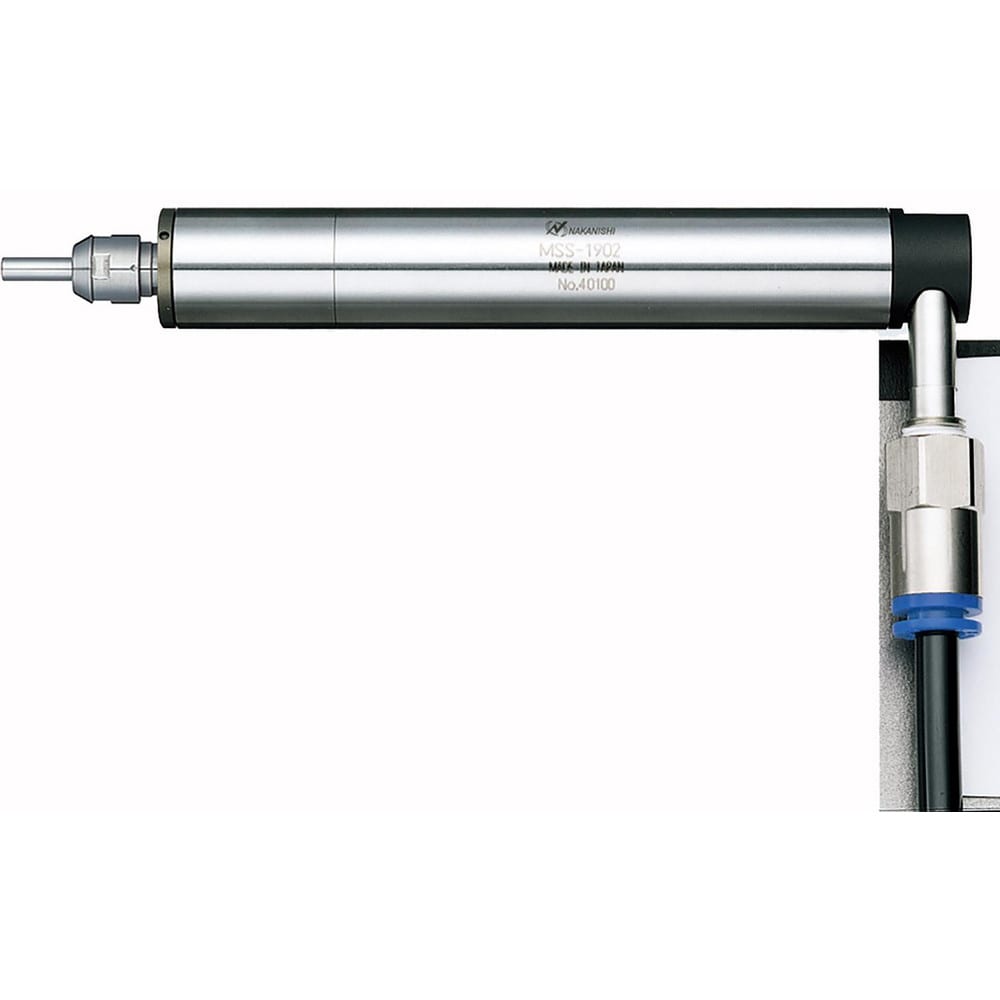 Pneumatic High-Speed Spindles, Max Tool Mounting Depth: 1.61 , Operating Pressure Range (psi): 44-101 , Automatic Tool Changeable: No  MPN:7825