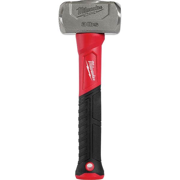 Trade Hammers, Head Weight (Lb): 3 , Head Material: Fiberglass , Grip Style: Smooth , Features: High Strength Fiberglass Handle, Smooth Face MPN:48-22-9310