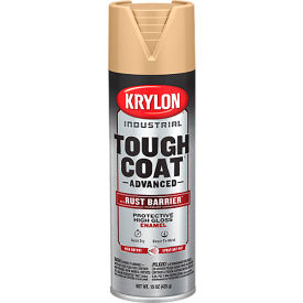 Krylon® Tough Coat Advance  Spray Paint w/ Rust Barrier Technology 20 oz. Gloss Tan - Pkg Qty 6 K00719008