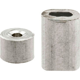 Prime-Line GD 12150 Ferrules and Stops 3/32-Inch Aluminum(Pack of 2) GD 12150