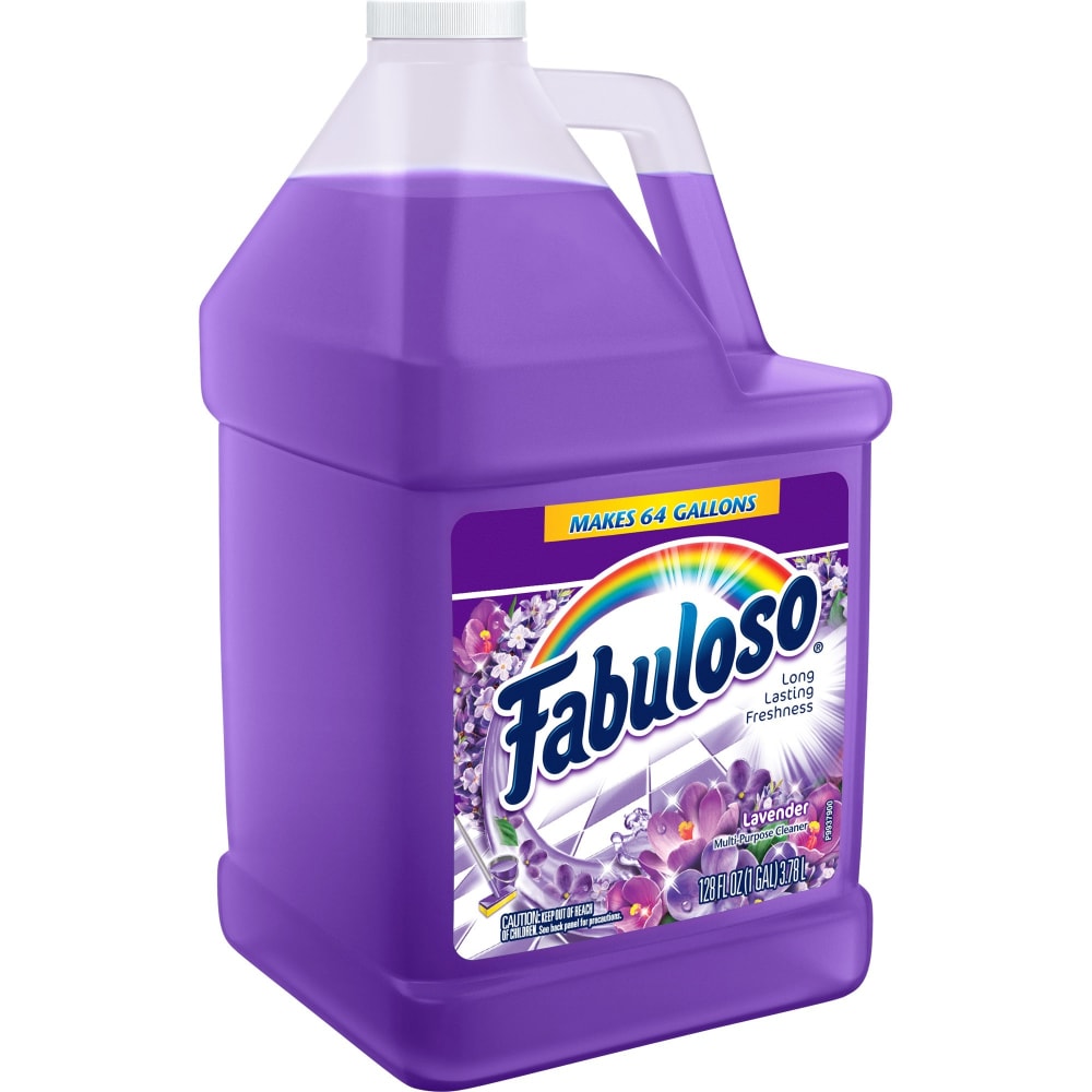 Fabuloso Liquid All-Purpose Cleaner, Lavender Scent, 128 Oz Bottle (Min Order Qty 4) MPN:153058