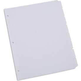 Universal® Deluxe Write-On/Erasable Tab Index 8-Tab 11