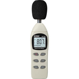 Extech 407730 Digital Sound Level Meter Plastic 4 AAA batteries 407730