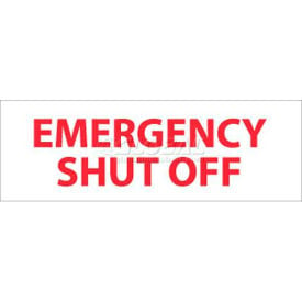 NMC M347R Fire Sign Emergency Shut Off 4