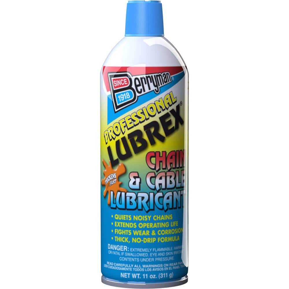 Automotive Fuel System & Restoration Kits, Type: Lubrex - Professional Chain & Cable Lubricant , Contents: 11 oz Aerosol , Number Of Pieces: 1  MPN:1011