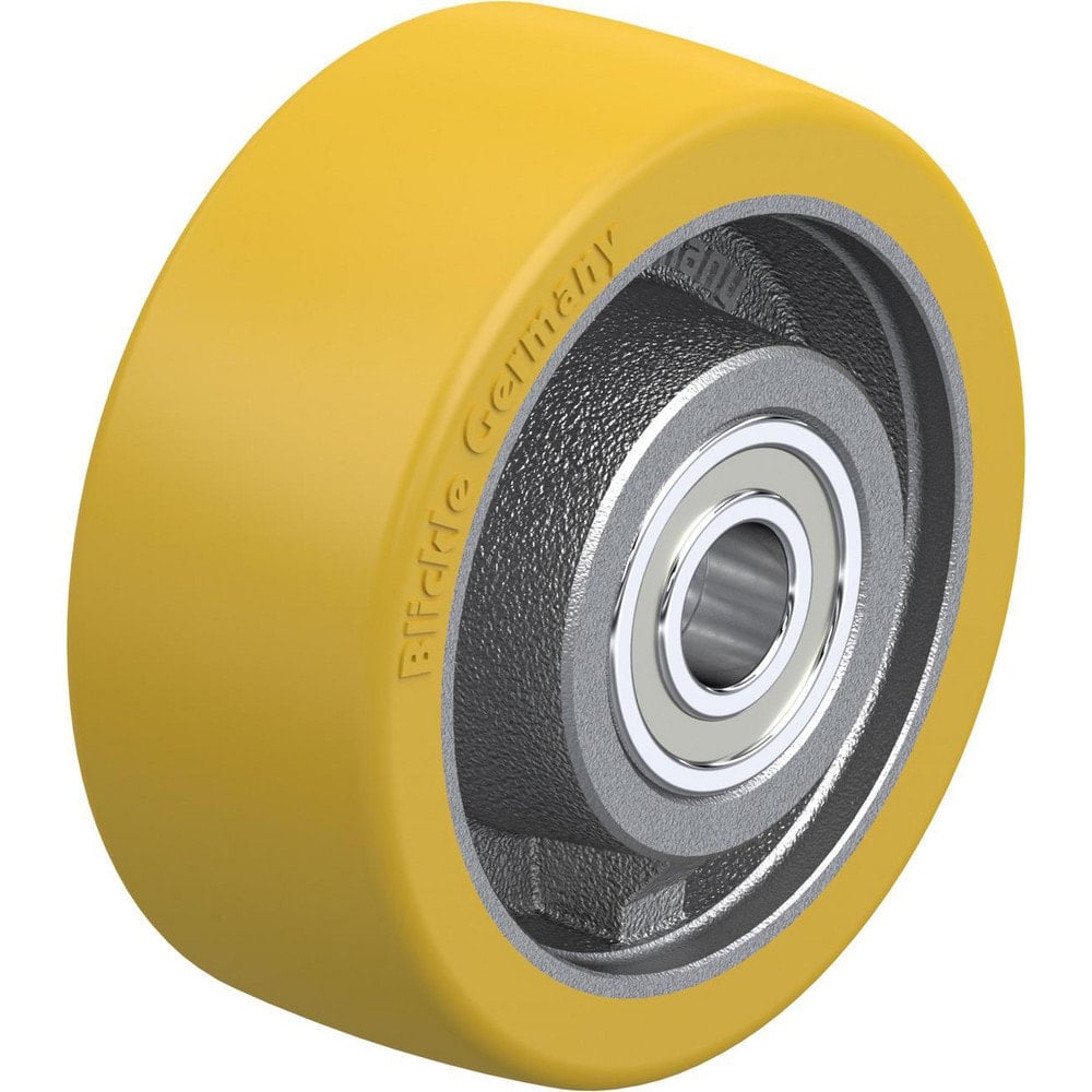 Caster Wheels, Wheel Type: Rigid, Swivel , Load Capacity: 1545 , Bearing Type: Ball , Wheel Core Material: Cast Iron , Wheel Material: Polyurethane  MPN:266429