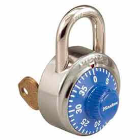 Master Lock® No. 1525EZRCBLU General Security Simple Combination ADA Inspired Padlock - Blue 5EZRCBLU152