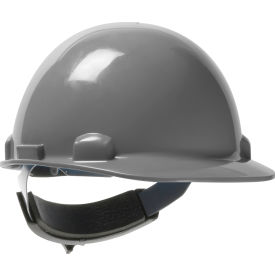 Dynamic Dom Cap Style Dome Hard Hat HDPE Shell 6-Pt Suspension Rachet Adjustment Gray 280-HP341SR-09