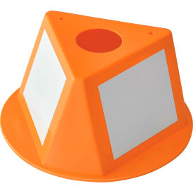 GoVets™ Inventory Control Cone W/ Dry Erase Decals Orange 426412