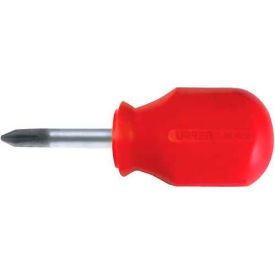 Urrea Red Handle Screwdriver 9671R #2 Phillips Tip 3-13/32