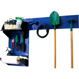 Wall Control Pegboard Garden Tool Board Organizer Blue/Black 48