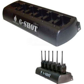 6-Shot™ Slim 6-Unit Battery Charger for Bantam Radios 6-Shot-Slim-BNT