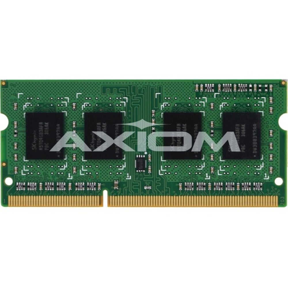 Axiom AX - DDR3 - module - 4 GB - SO-DIMM 204-pin - 1600 MHz / PC3-12800 - unbuffered - non-ECC - for HP ProBook 4230s, 4330s, 4431s (Min Order Qty 2) MPN:B4U39AA-AX