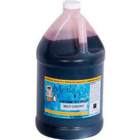 Paragon 6304 Motla Syrups Premium One Gallon - Wild Cherry 6304