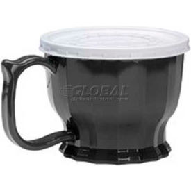 Dinex DX9000B03 - Tropez Cup High-Temp 8Oz. 48/Cs Onyx DX9000B03