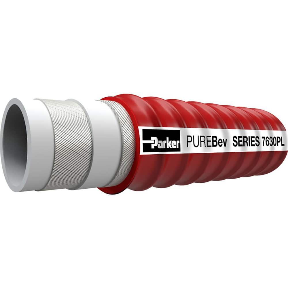 Food & Beverage Hose, Connection Type: Clamp-on , Minimum Working Temperature (Deg F): -13 , Maximum Working Temperature (F): 248.000  MPN:7630PL-2000