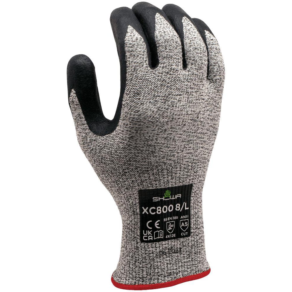 Cut & Puncture Resistant Gloves, Coating Material: Micro-Foam Nitrile , Coating Coverage: Palm & Fingertips , Glove Type: Cut-Resistant  MPN:XC800S-06