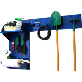 Wall Control Pegboard Garden Tool Board Organizer Blue 48