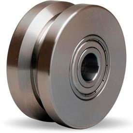 Hamilton® Stainless V-Groove Wheel 3 x 1-3/8 - 1/2