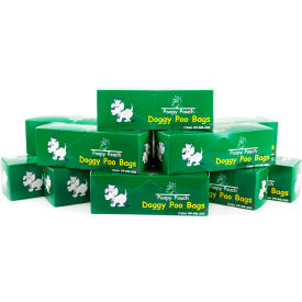 Poopy Pouch Universal Pet Waste Bags 10 Rolls of 200 Bags/Roll PP-RB-200