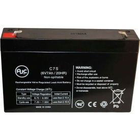 AJC® Light CE1-5BQ 6V 7Ah Emergency Light Battery AJC-C7S-C-0-103416