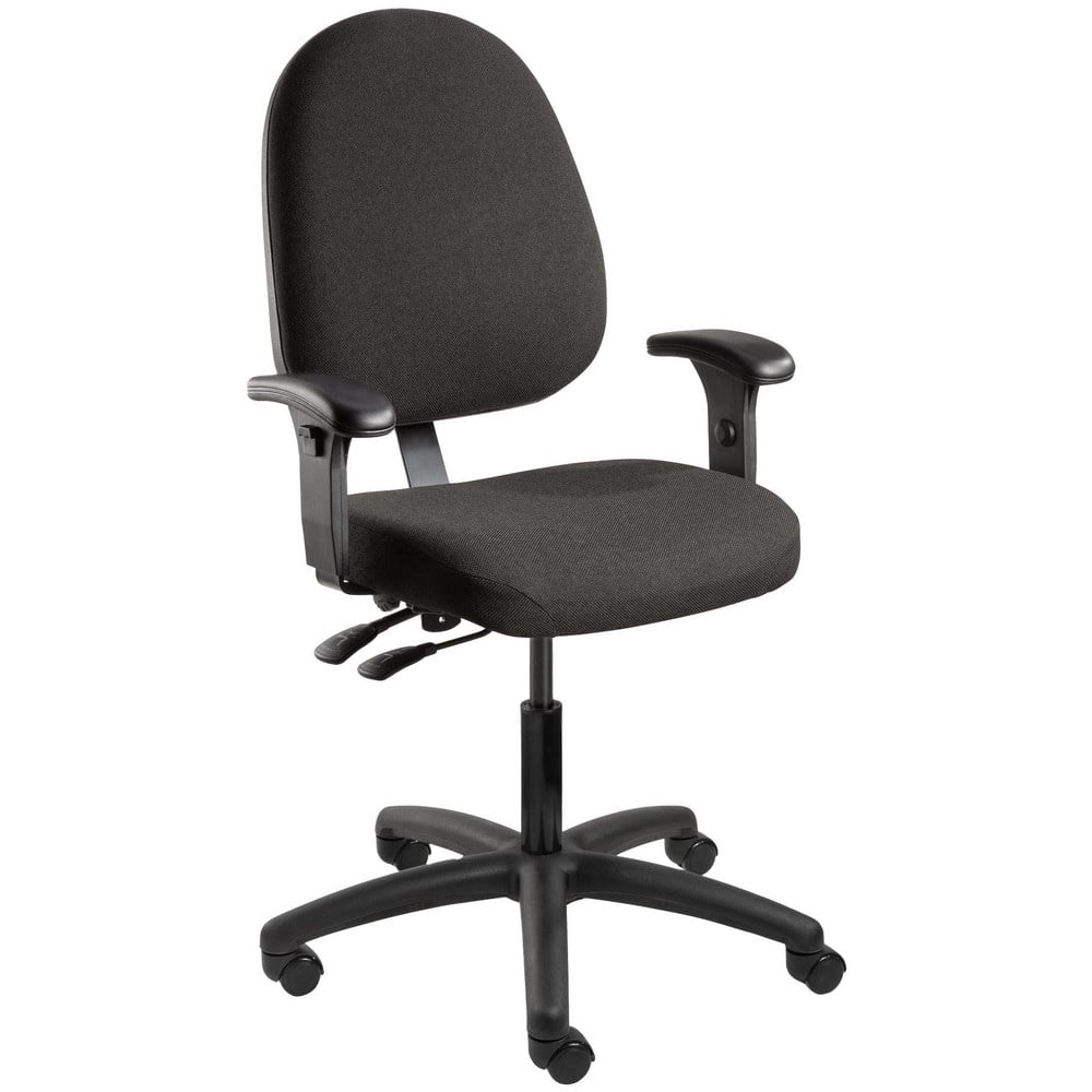 Swivel & Adjustable Office Chairs, Adjustable: Yes , Type: Task Chair , Swivel: Yes , Color: Black , Esd Safe: No  MPN:6002BKFA54550/5