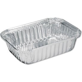 HFA® Aluminum Oblong Pan 1.5 lb. Capacity Silver 500/Case 2060-30-500