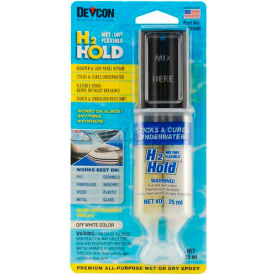 Devcon® H2 Hold® Underwater Epoxy 22445 25ml Syringe 22445