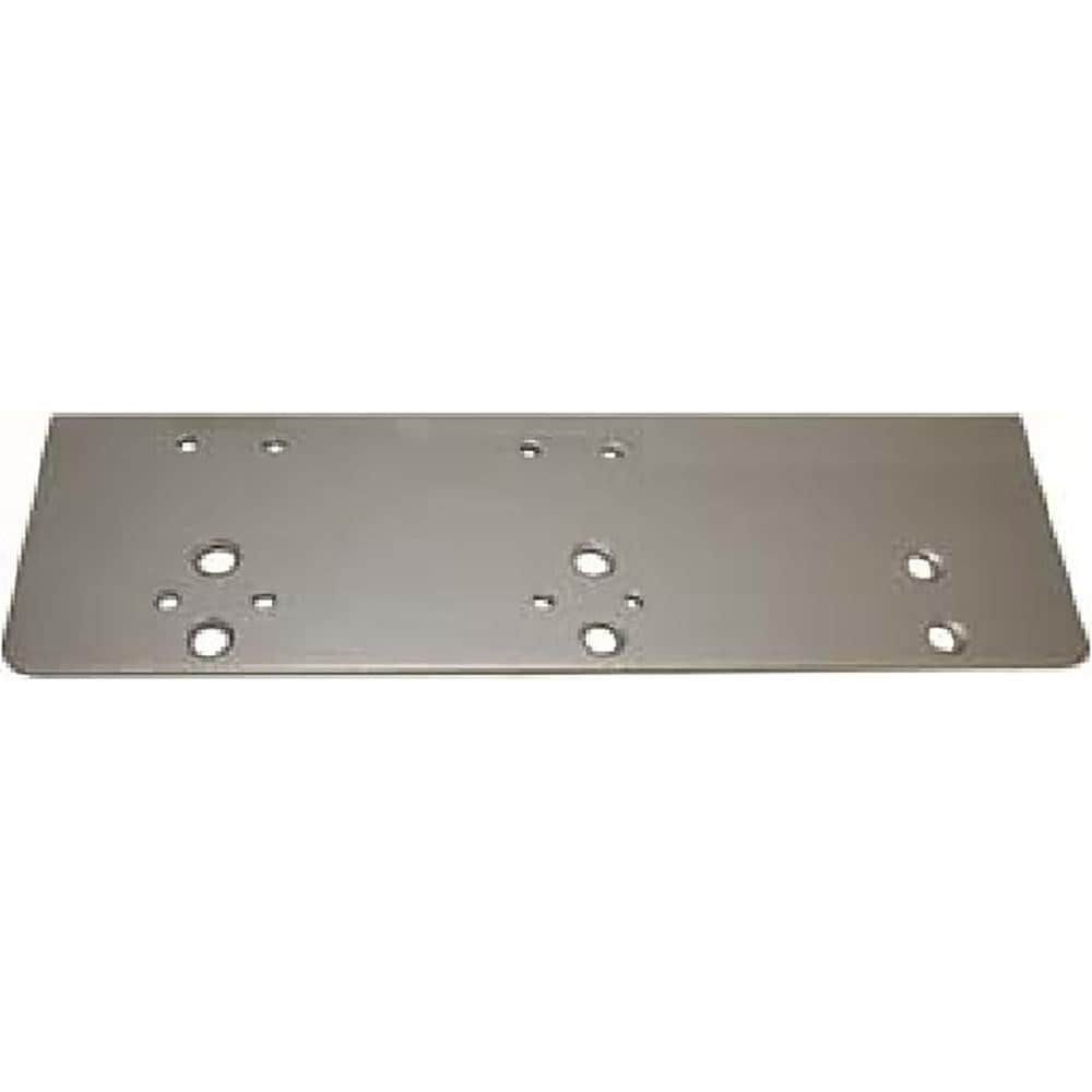 Door Closer Accessories, Accessory Type: Drop Plate , For Use With: 2011 Series Door Closers , Finish: Aluminum , Standards: Narrow , Series: 2011 Series  MPN:BHDC2011NDP-AL