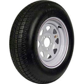 Martin Wheel ST205/75D-15 Trailer Tire & Custom Spoke Wheel Assembly DM205D5C-5CT DM205D5C-5CT